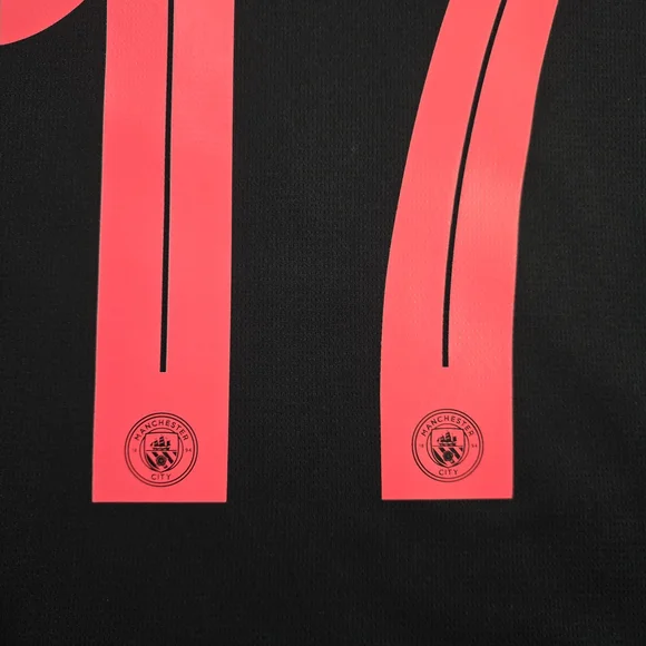 Puma Manchester City Kevin De Bruyne #17 2023/2024 Third Jersey UCL Patches XXL